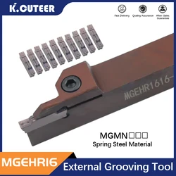 MGEHR1616 MGEHR1616-1.5T11/2.5T18/3T20/4T20 holder grooving Spring steel material MGMN150-400 CNC Lathe Insert for Turning Tool