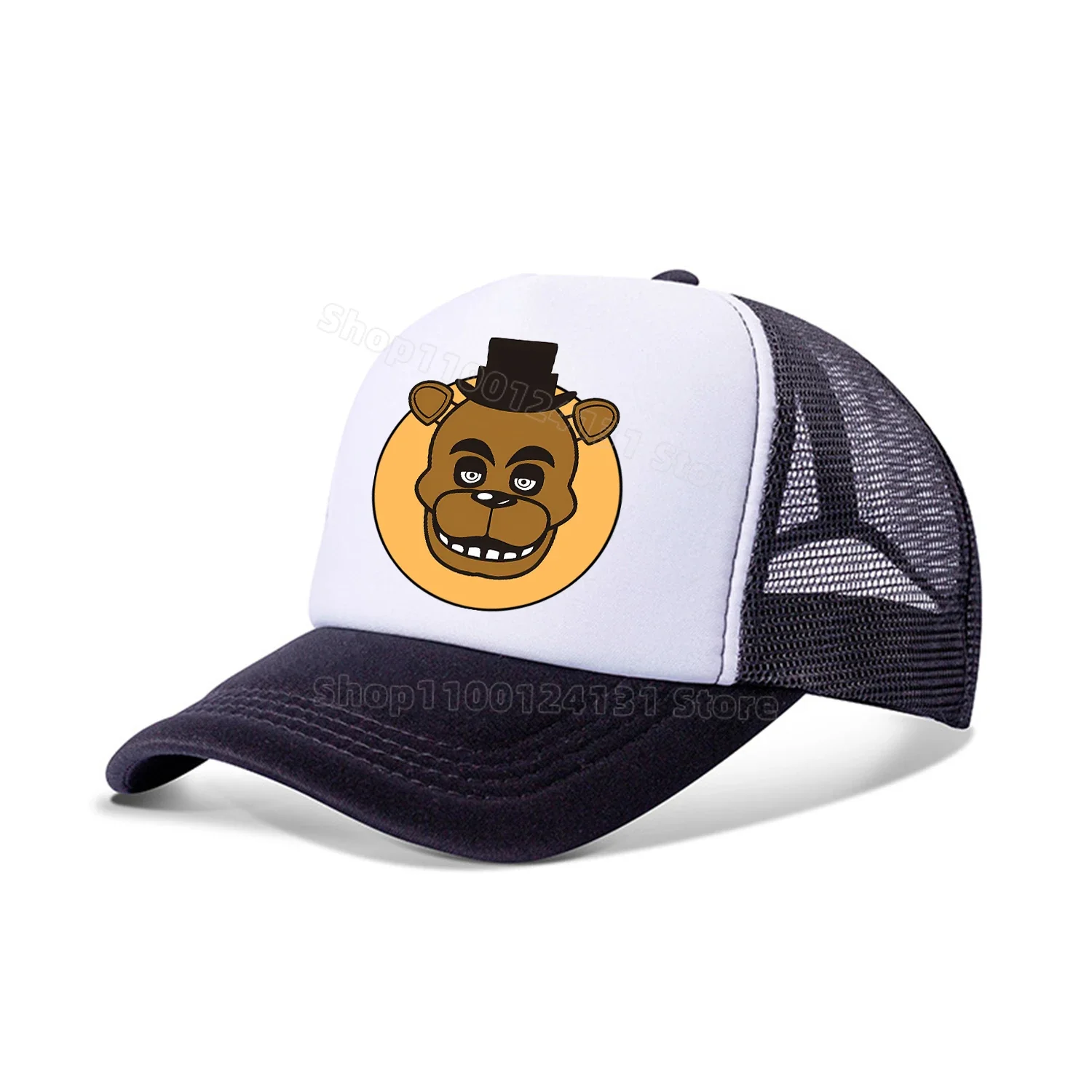 Five Nights At Freddys Baseball Cap for Kid Adult Caps FNAFS Anime Figure Peaked Hat Cotton Summer Hats Fashion Accessories Gift - view 2