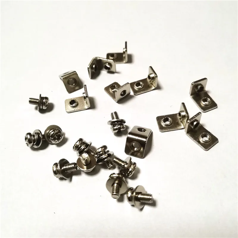 90 degree right angle fixing frame welding terminal M3 PCB wiring bracket