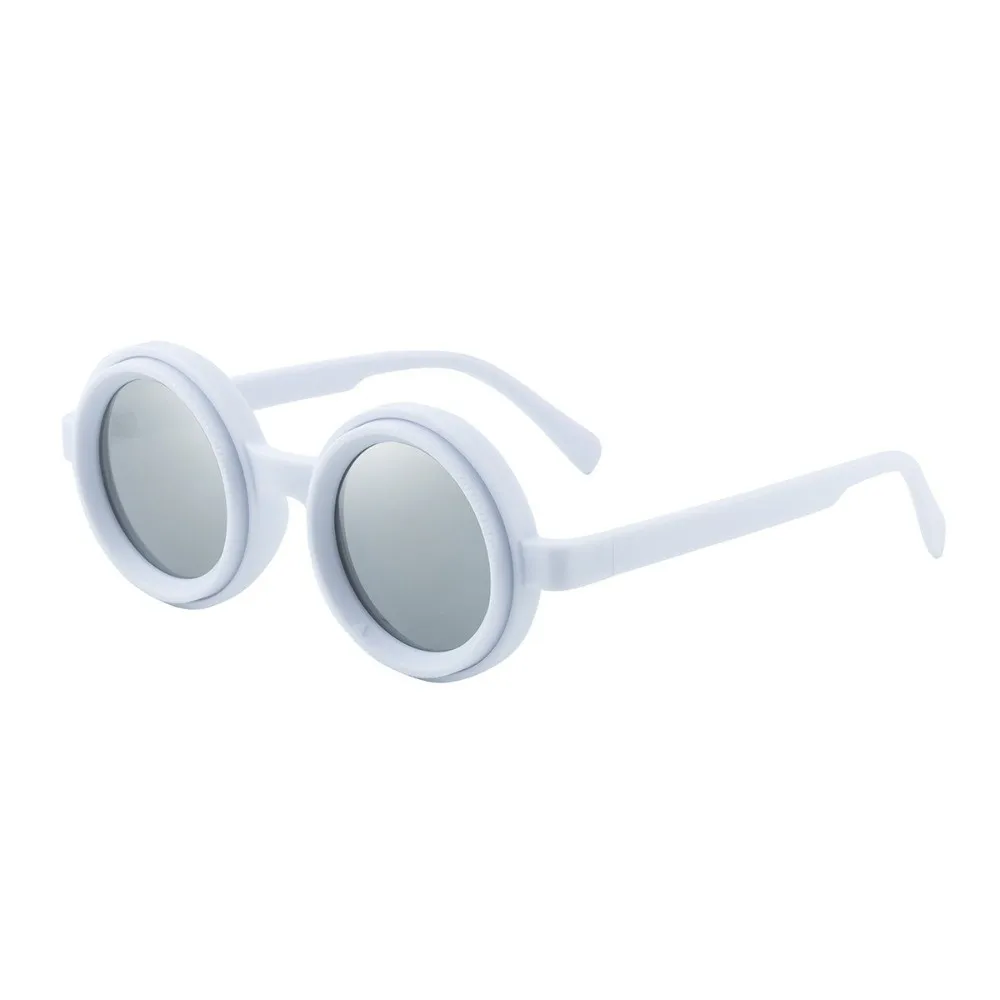 Vintage Polarizing Round Sunglasses Lightweight Rotatable Adjustable Zoom Sunglasses Convenient Elegant Stylish Sunglasses