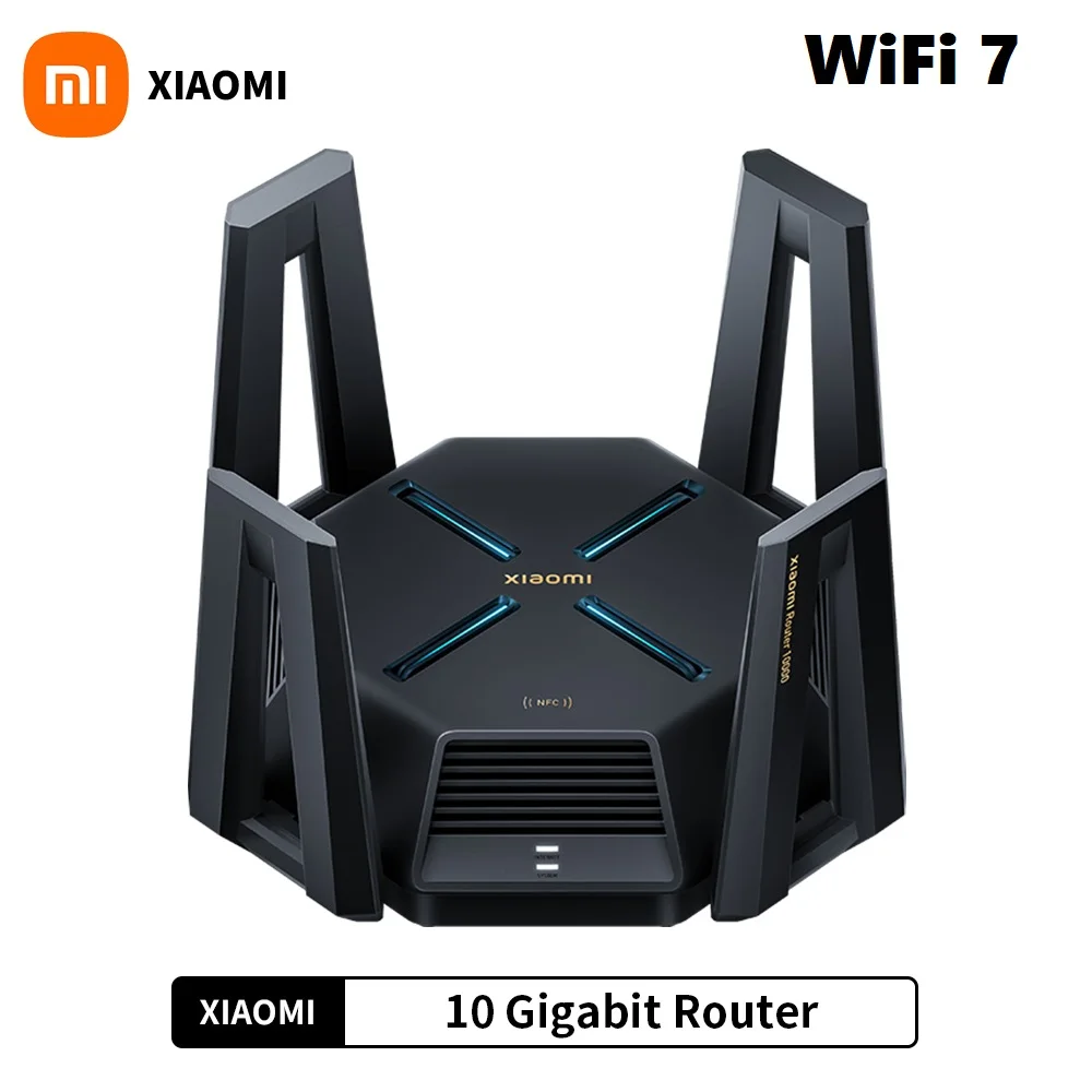 XIAOMI Mi Router 10000 Tri Frequency 10 Gigabit Network Router USB 3.0 2G Memory Mesh Networking Game Accelerator Smart Home