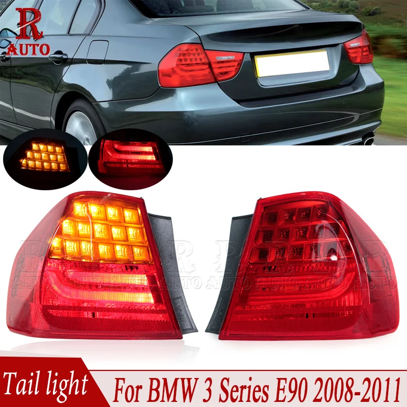 

Светодиодный задний фонарь для BMW 3 SERIES E90 2008-2010 2011, задний стоп-сигнал, указатель поворота, противотуманная фара, задний фонарь 63217289426 63217289425