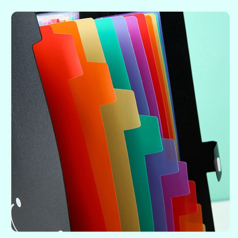 Expanding File Folders Letter Size Accordion Document Organizer A4 Plastic File Folder Document Organizer