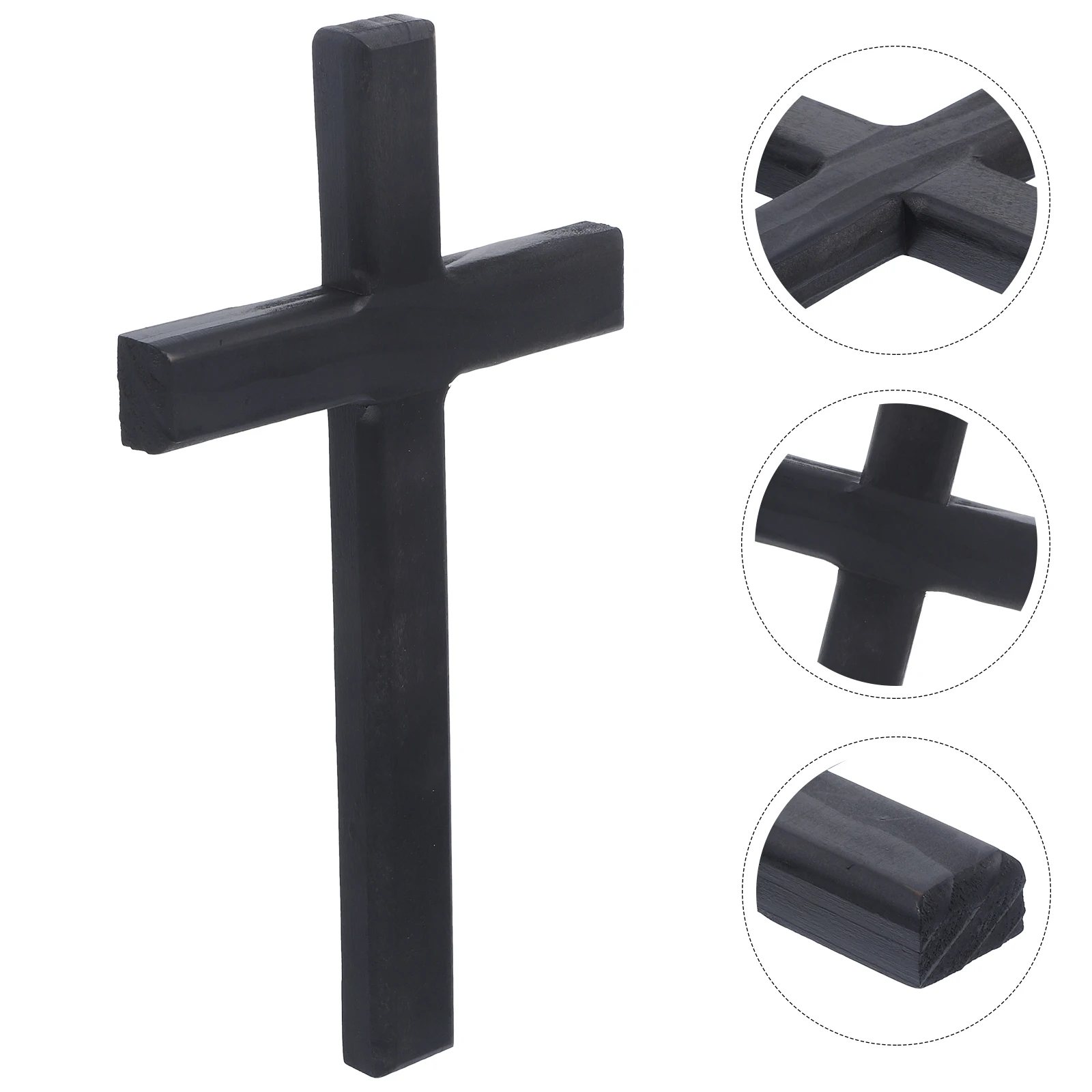 

Wooden Cross Wall Decor Premium Material Round Edges Safe Touch Religious Gift Wall Cross Wooden Craft Sunday School Crafts