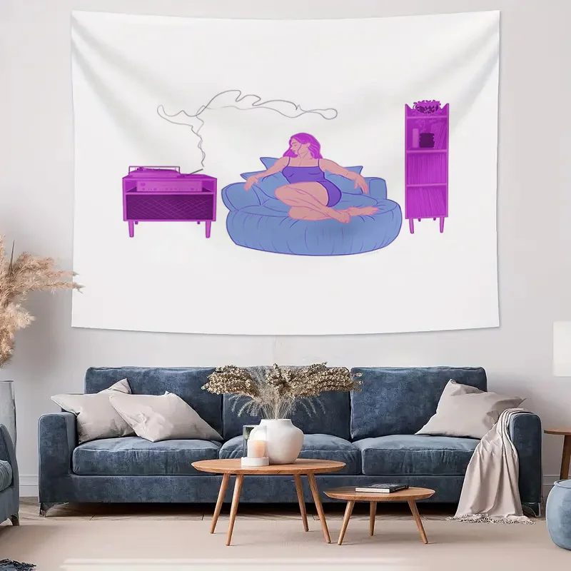 بوهو قماش مزخرف جداري ديكور الغرفة الجمالية الهبي نسيج طبيعة المشهد الجدار الشنق غرفة نوم غرفة المعيشة المنسوجات المنزلية الفن