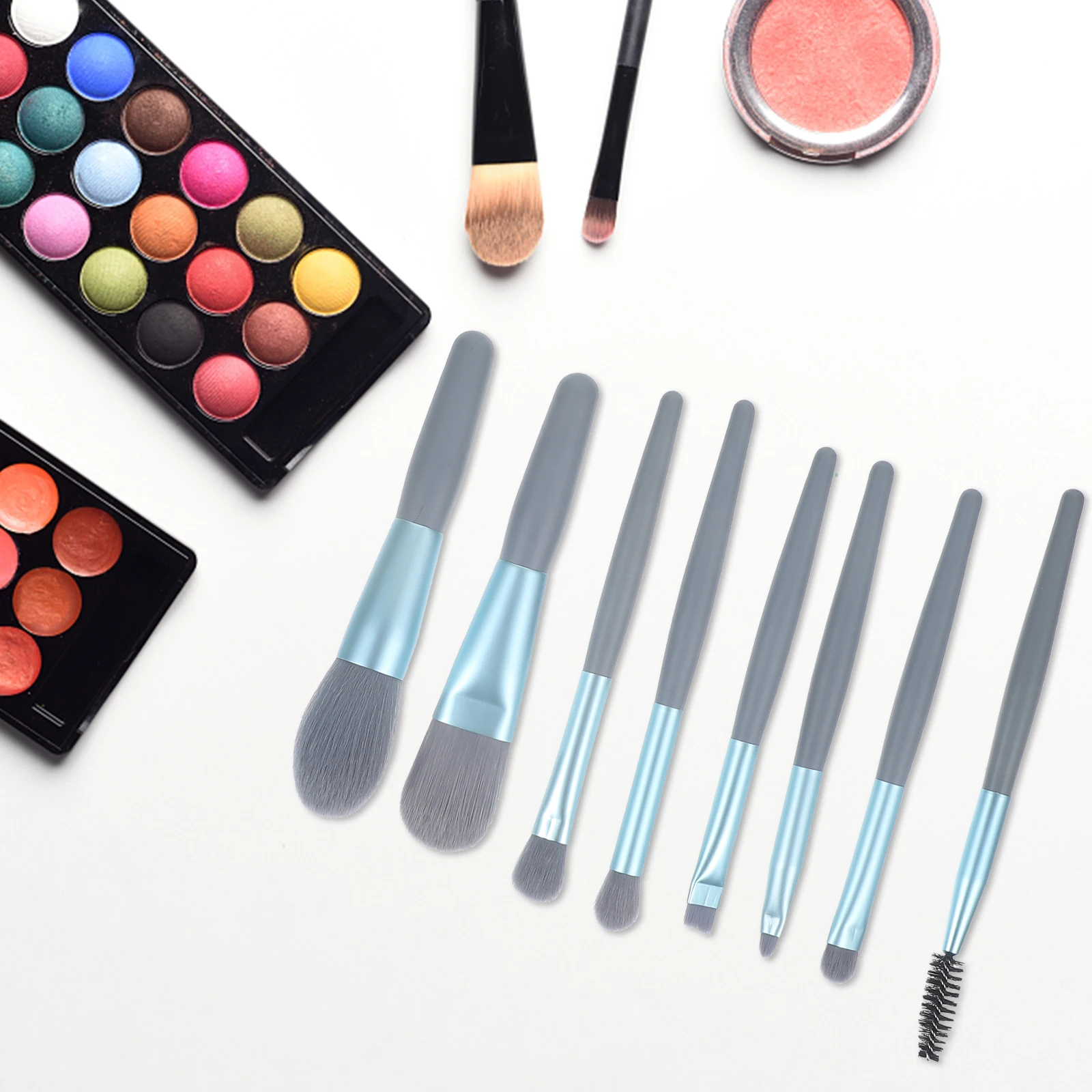 

1 set Makeup Set Women Girls Soft Bristles Mini Cosmetics Tools Professional Face Beauty Long Cosmetics Brushes Lasting