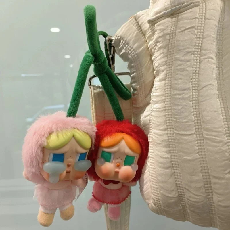 

New cute cartoon cherry elliptical style twins crying baby love god tears series cherry elliptical plush doll sweet together dol