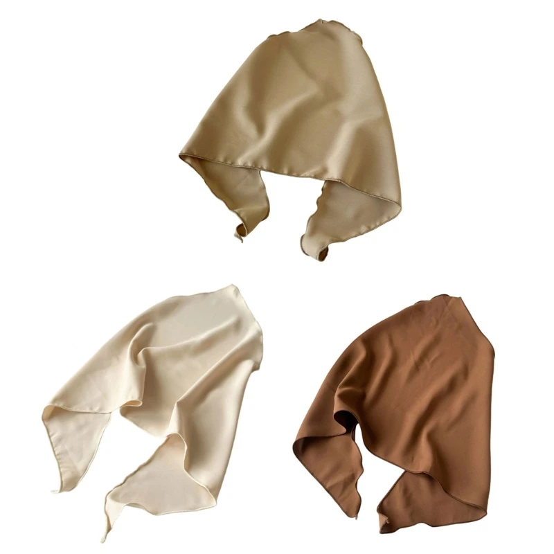 

Color Triangular Head Band Scarf Fabric Accessory for Men Women Comfort Y166