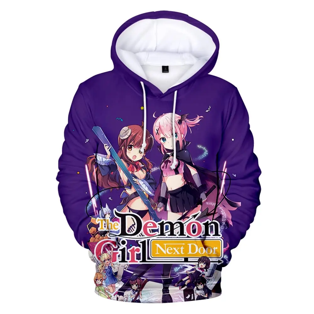 Sweat-shirt Machikado Mazoku, Streetwear Harajuku, taille enfant, garçon et fille, vêtement de porte, inspiré du dessin animé le démon, 2022