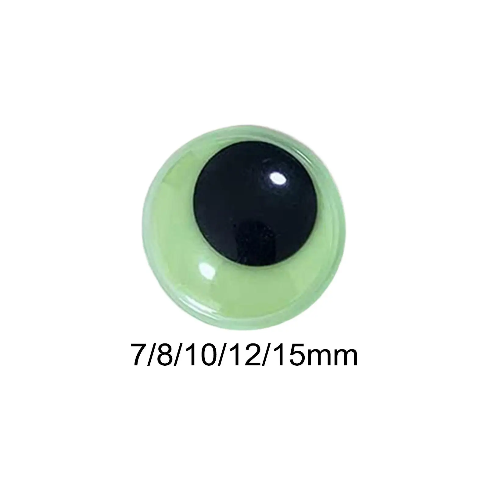 Glow in the Dark Goggly Eye Stickers Stick On Movable Eyes Self Adhesive Stuffed