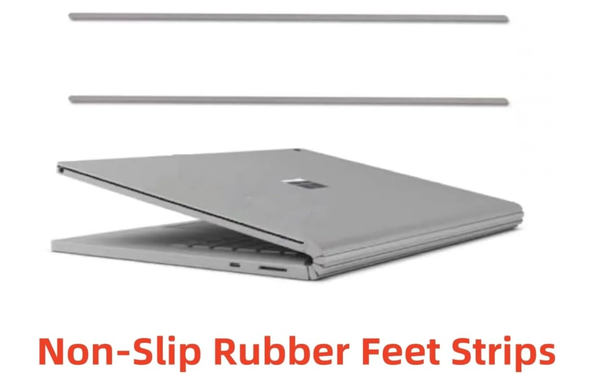 Zamiennik gumowych nóżek do laptopa Microsoft Surface Book 1, 2 lub 3 13,5 cala do dolnej obudowy laptopa Antypoślizgowy silikon — zdjęcie produktu 2