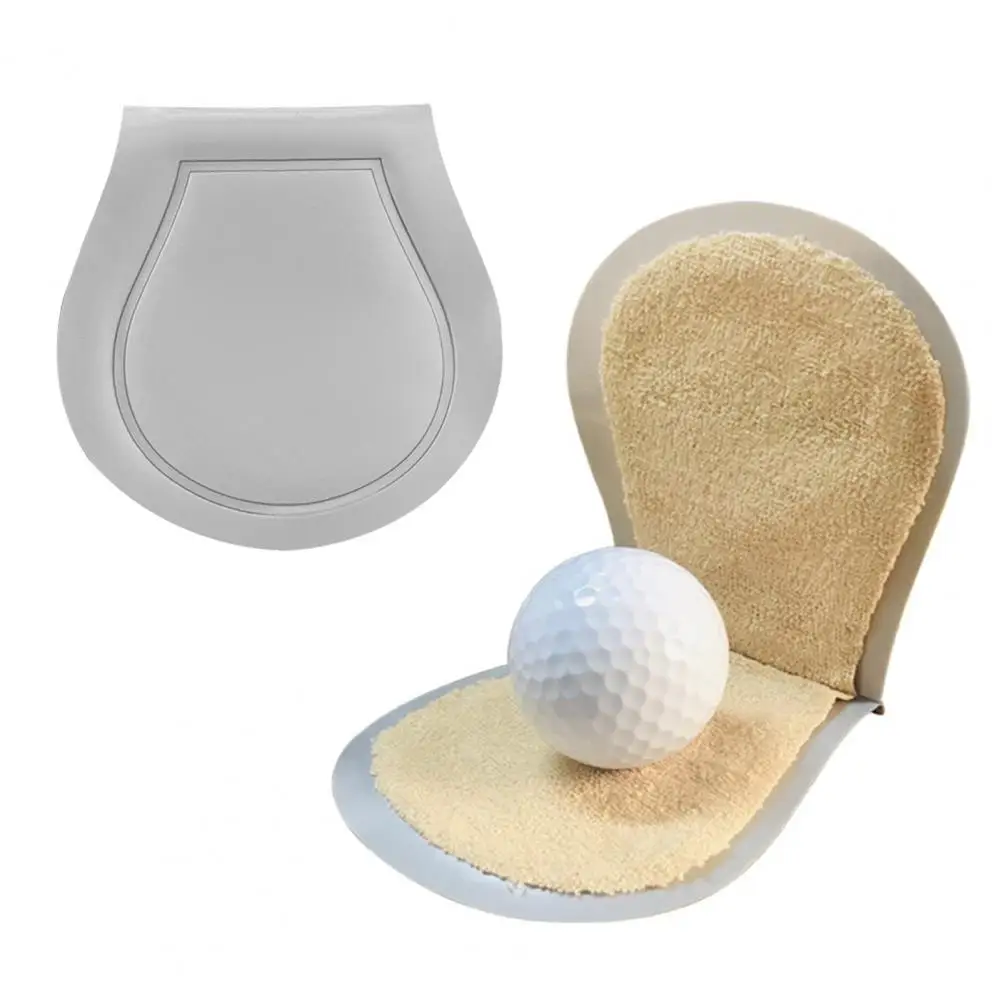 Golf Ball Cleaner Faux Leather Washer Pouch Effortless Golfball Washer Pouch Convenient Club Cleaner Golf Ball Washer Cleaner