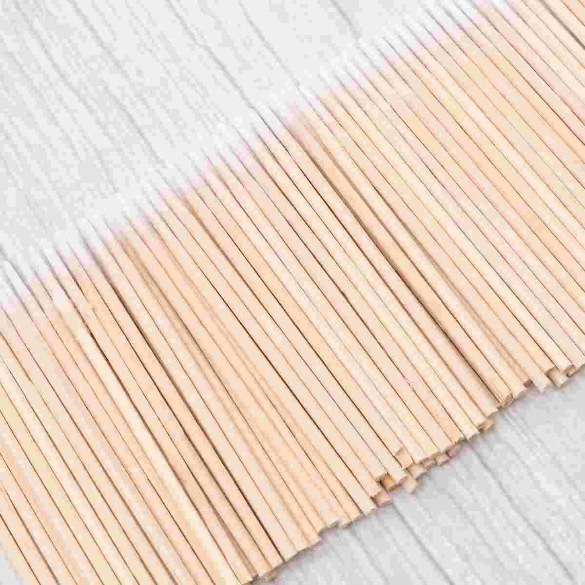 7 Packs of Disposable Swab Sticks Pointed Cleaning Rods Multi-function Cotton Swab for Makeup Beauty Salon