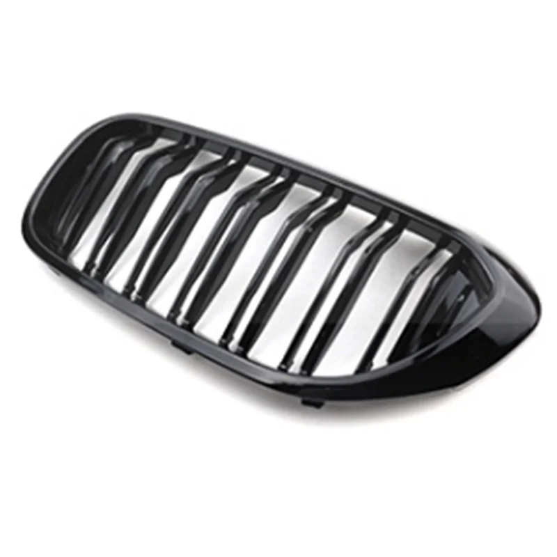 

Car Double Slat Front Bumper Grille For BMW 5 G30 G31 G38 530I 540I 2018-20120 Middle Grille