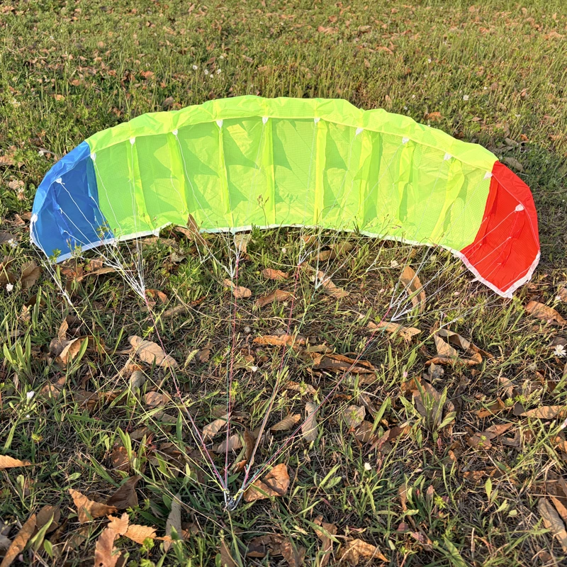 1PCS 1 Meter Wingspan Canopy for Small RC Paraglider Model Replacement Flight Wing for Outdoor Aerobatic Stunt Flying Gliding