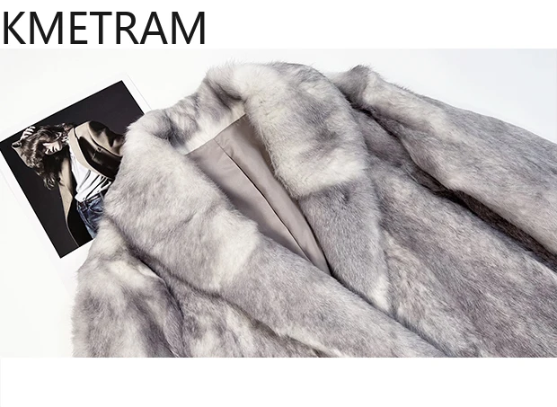 معطف فرو أرنب الثلج الأنجورا الطبيعي للنساء فاخر فضي ورمادي قصير معاطف من الفرو الحقيقي ملابس شتوية عالية الجودة للسيدات 2025 schuba