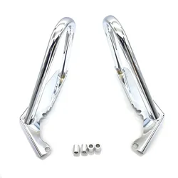 For SUZUKI Boulevard M109R  2006-2014 Motorcycle Chrome Crash Bar Frame Engine Protection Guard Bumper Protector Accessories