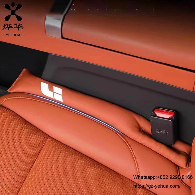 

2PCS Car Seat Gap Filler Padding Leather Soft Side Seam Plug For Li Lixiang L7 L8 L9 Leak-proof Filling Strip Car Accessories