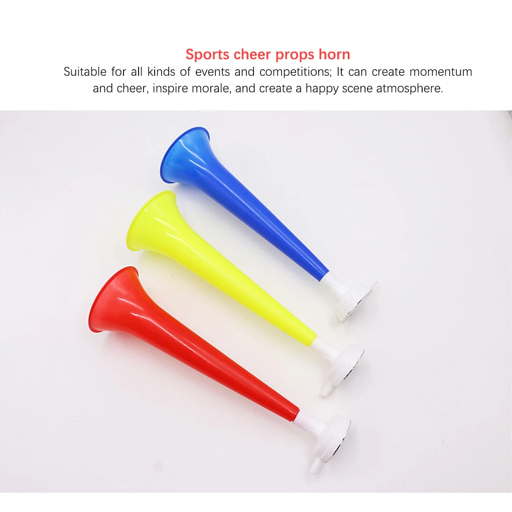 Football Fan Cheer Horns Stadium Soccer Ball Cheerleading Party Props Crisp Sound Children Toys Trumpet for Concert