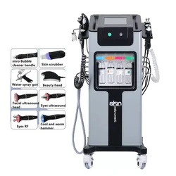 Black Pearl Big Bubbles Skin Eye Management Comprehensive Oxygen Cleansing Moisturizing Beauty Machine 8In1 Multi-Functional