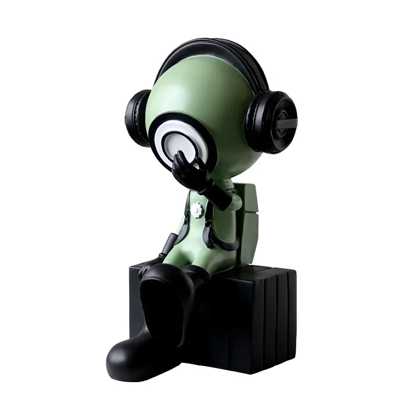 

Modern simple cartoon earphones, astronaut ornaments Internet celebrity trends, figure model room living room