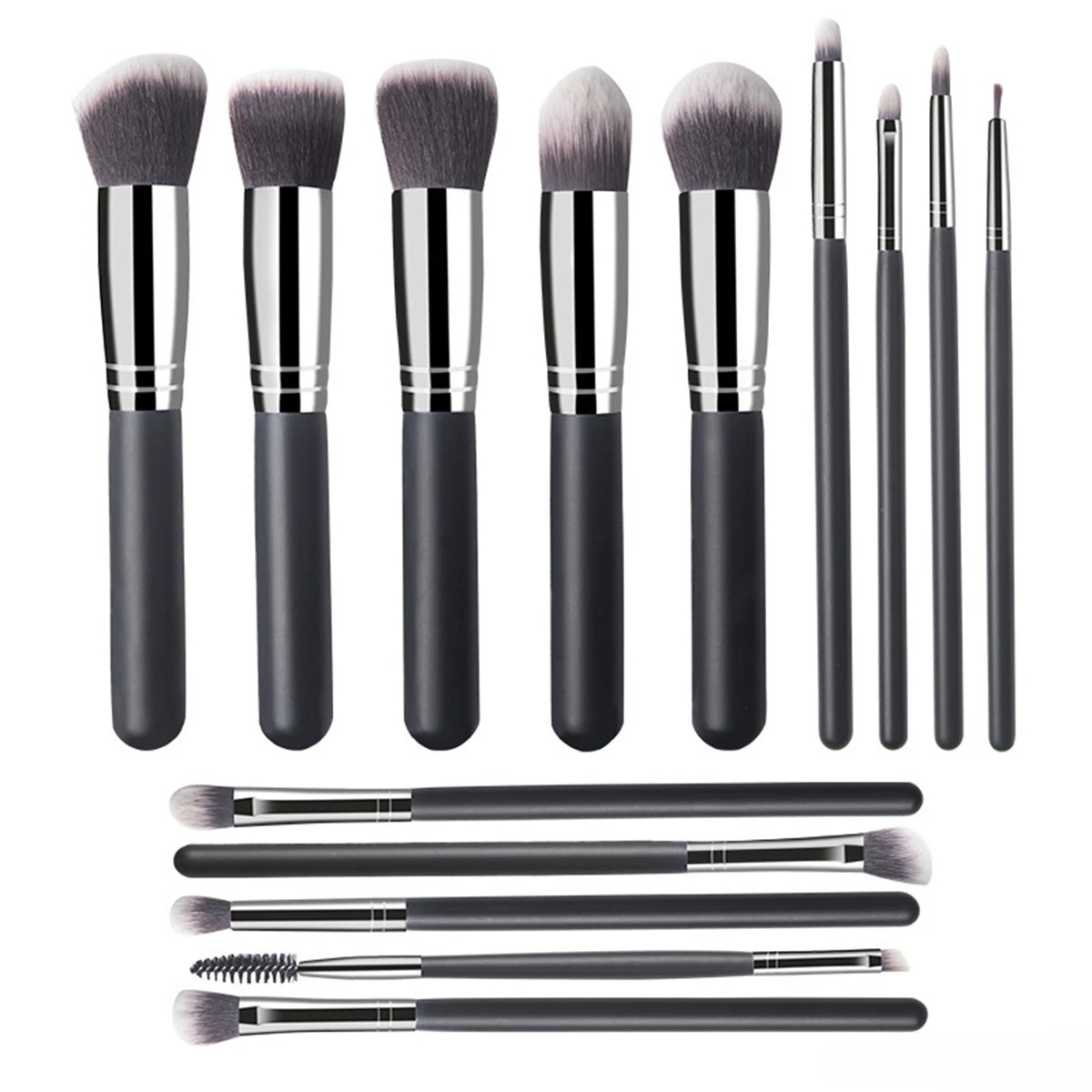 

14PCS New Makeup Brush Set Loose Powder Brush Soft Bristle Brush Soft Fluffy Women's Cosmetics Beauty Tools Gift