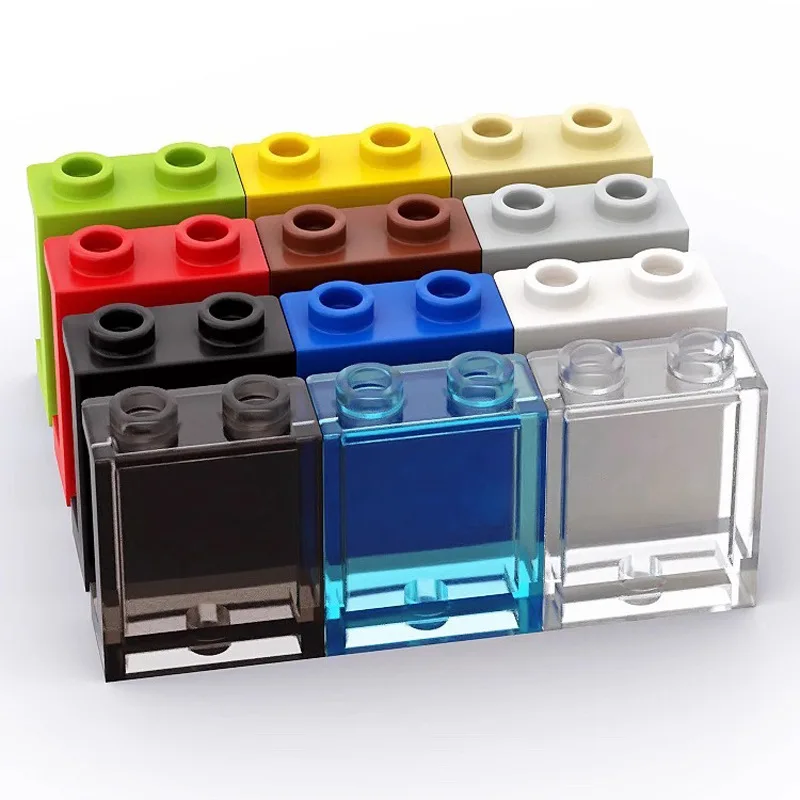 Accessories Stacking Blocks Cross-border 1x2x2 Wall Panel Parts 785 Compatible with LEGO 87552 4864 94638 35378