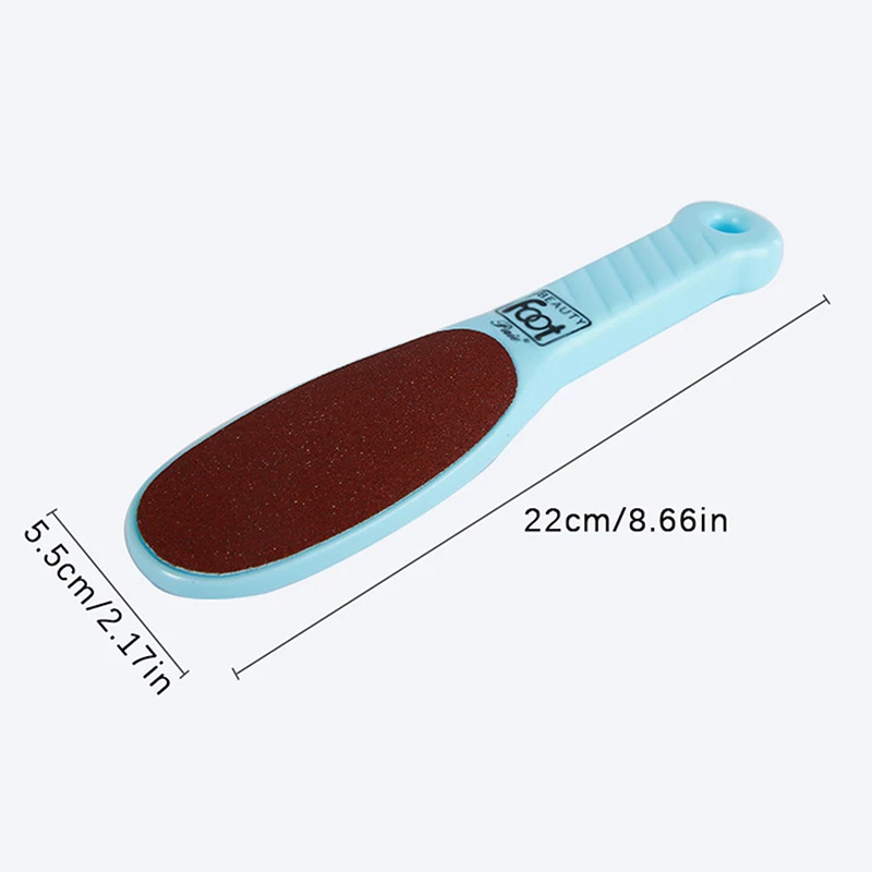 Double Sides Foot File Foot Rasp Pedicure Tools Feet Dead Skin Callus Remover Anti-slip Handle Foot Scrubber Sandpaper Foot Care