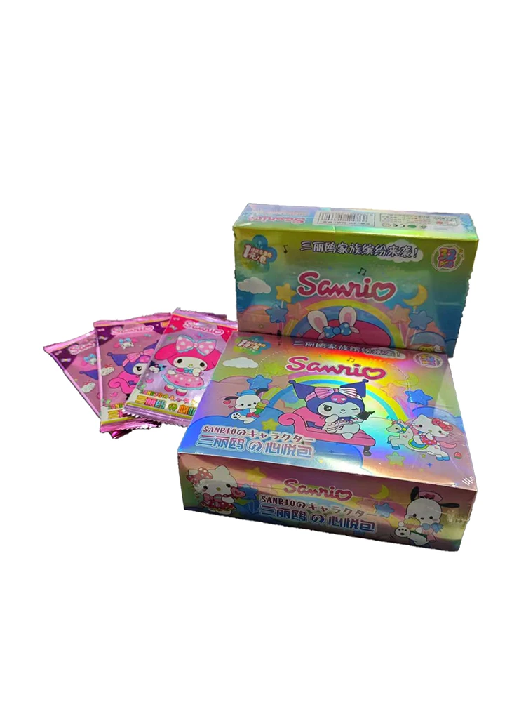 

HOT NEW Sanrio Creative boys and girls Gifts Festival Gifts Character Collection Card Box of for Animation Enthusiasts