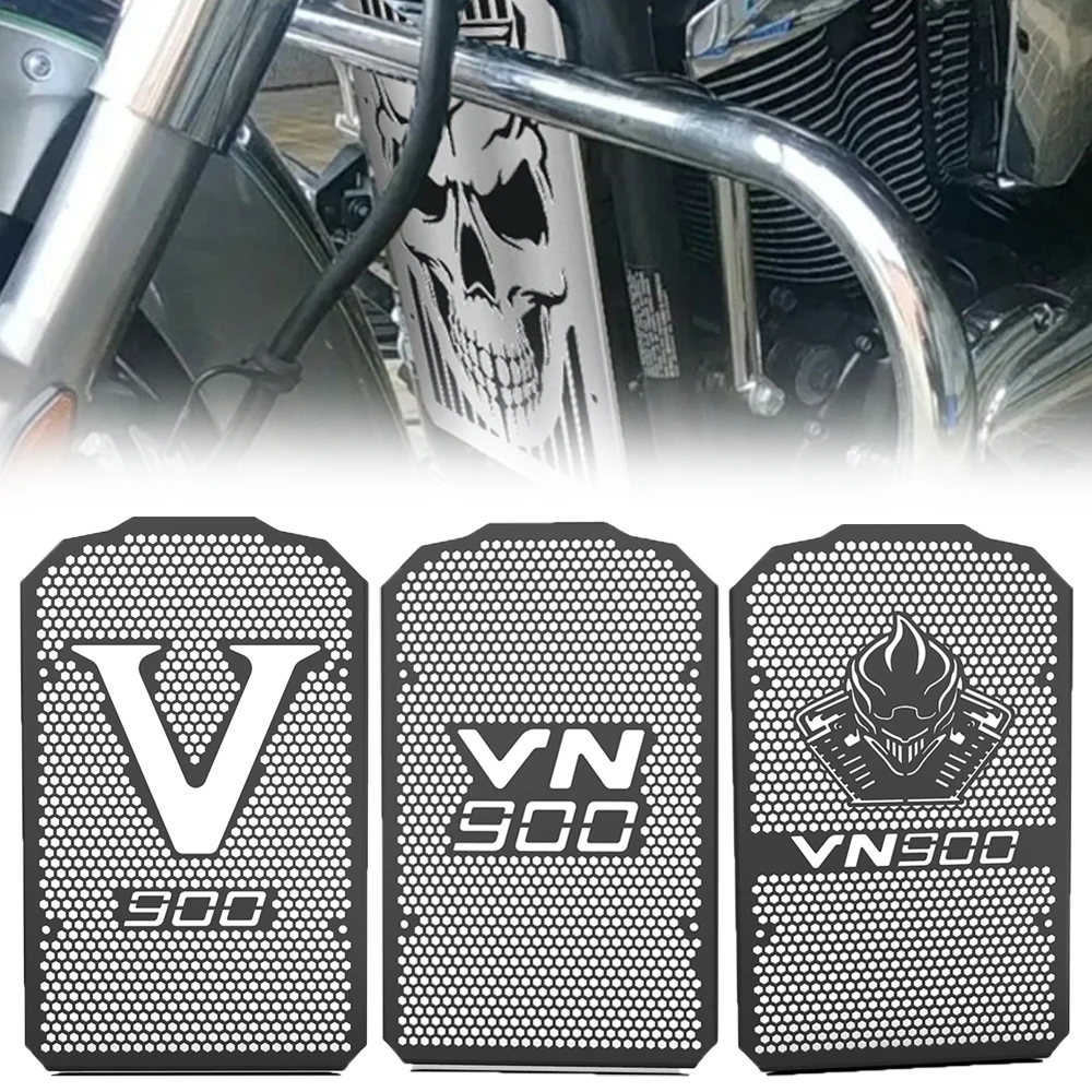 2022 2023 2024 For KAWASAKI VULCAN 900 CLASSIC/LT 2006-2024 Vulcan 900 Custom 2007-2024 Radiator Grille Cover Guard Protection