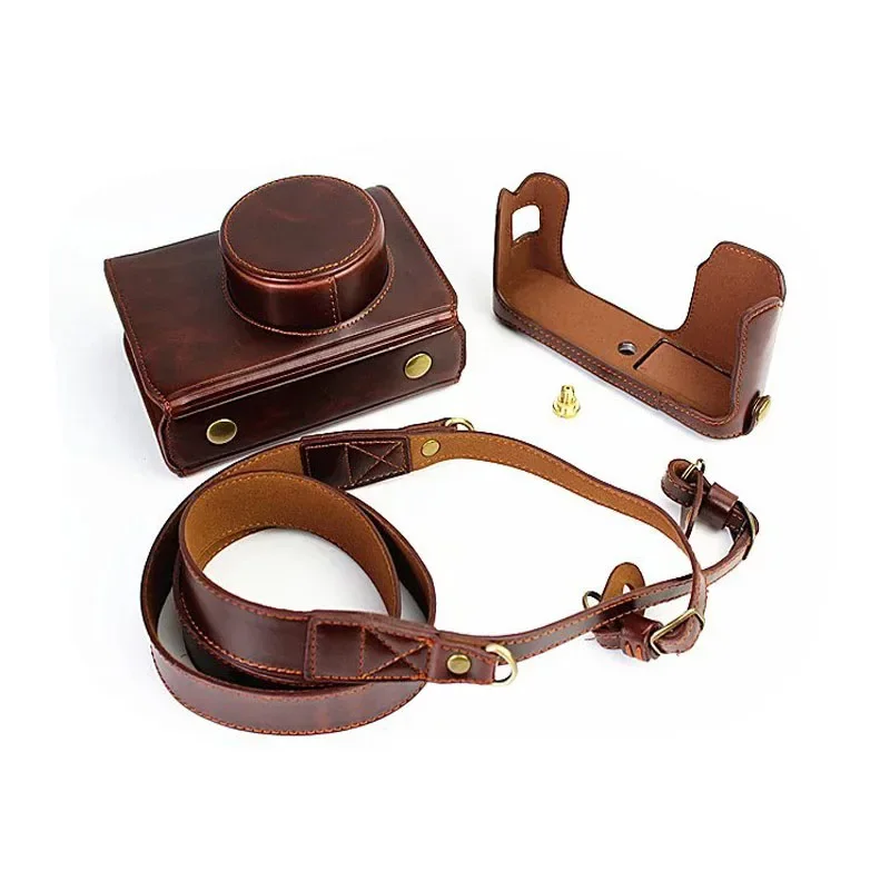 

Luxury PU Leather Camera Case Bag For Fujifilm Fuji X100 X100S X100T X100V X100F XA5 XA7 XA20 XT100 XT200 XT10 XT1 XF10 XS10