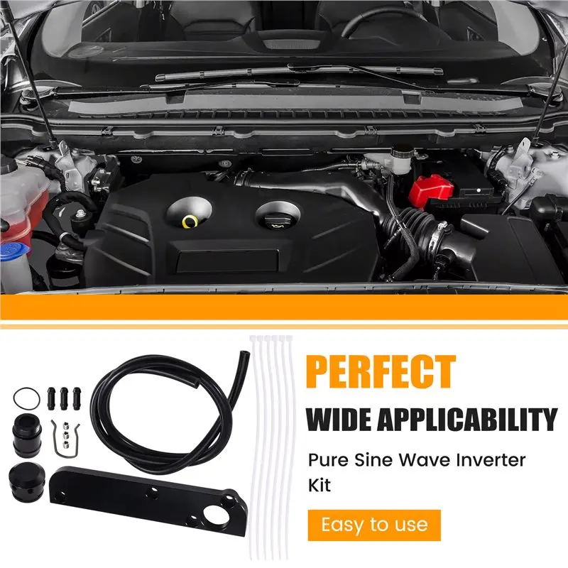 For VW 2.0 TFSI EA113 ENGINE For PCV Adapter Set Torque Solution Billet PCV Adapter Boost Kit
