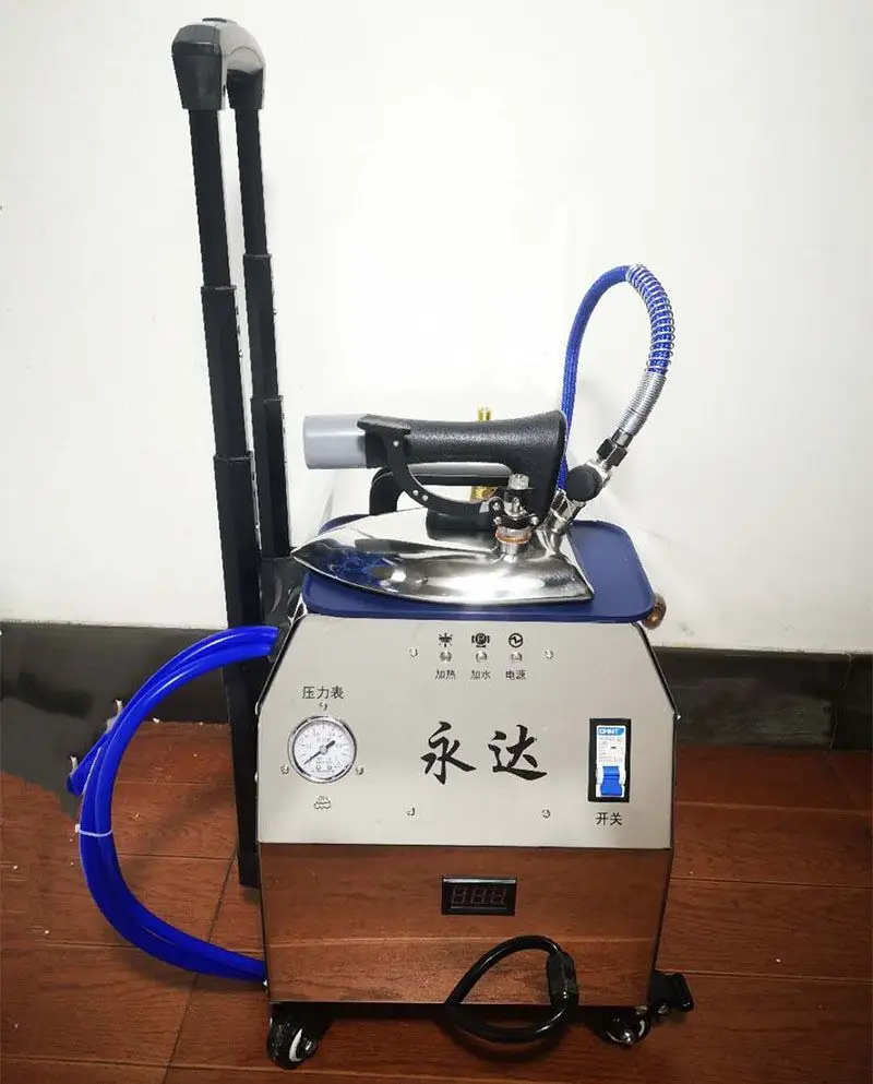 3000 watt pull rod type with water tank, fully automatic energy-saving boiler, garment steamer, iron, curtain iron