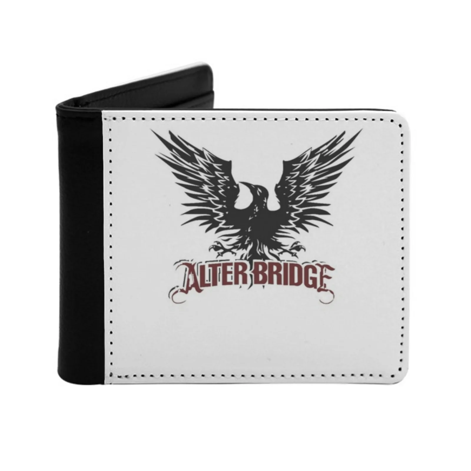 Alter Bridge Personalized Men's Leather Wallet Card Money Bag Pu Leather Wallet Alter Bridge Bridge Alter Alter Bridge Musical