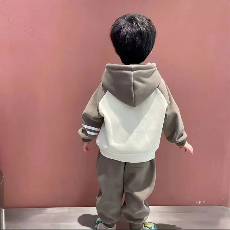 Kids Tracksuit For Boy Sets For Children Boys Hoodies and Pants 2Pcs Outfit Sets Junior Kids 3 4 6 8 10 12 Year 2024 New