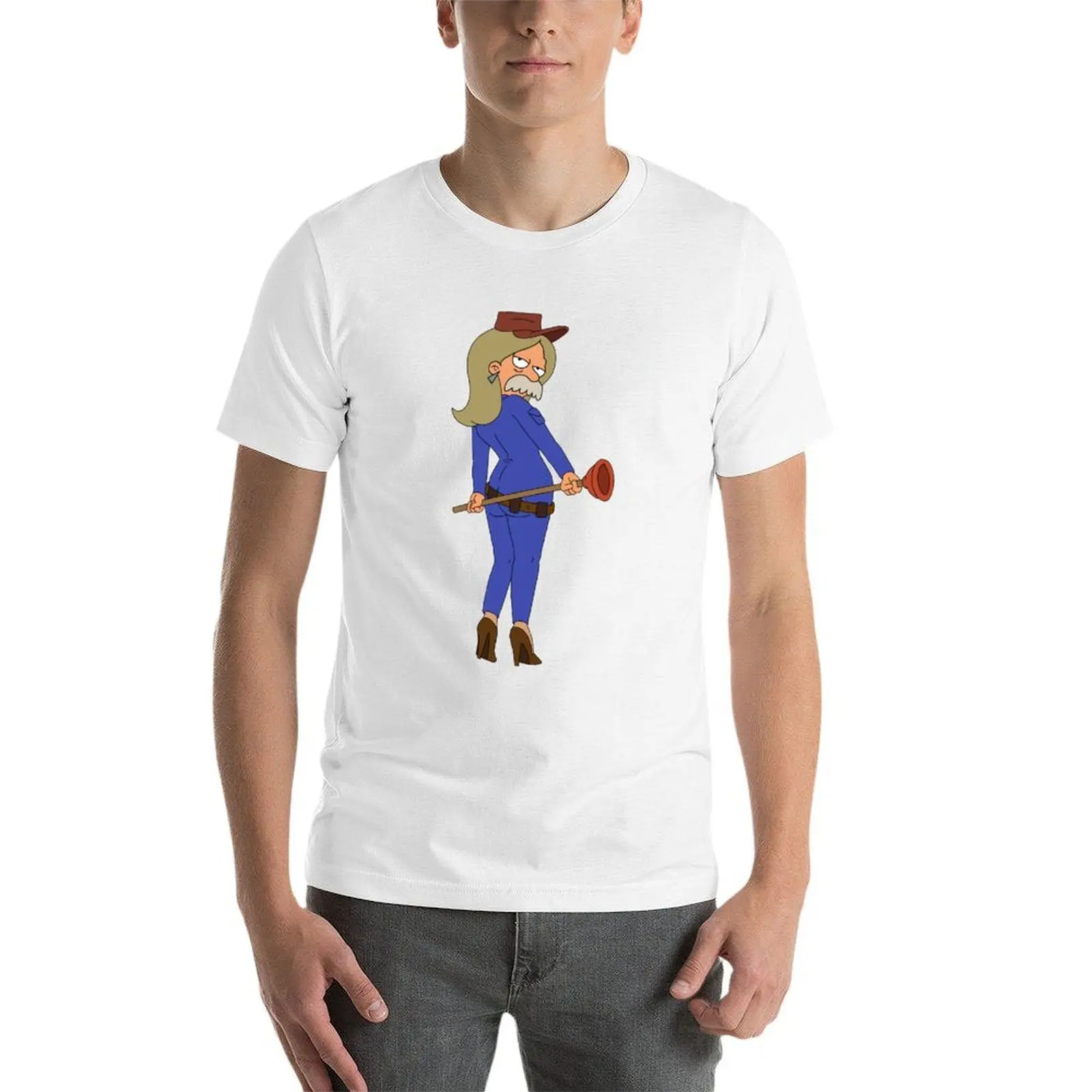 محاكاة ساخرة بينوب سكروفي ذا جانيتور تي شيرت رجل تي شيرت مصمم رجل تي شيرت جرافيك تي شيرت #4