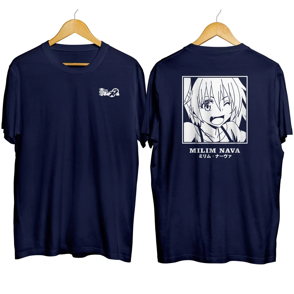 T-shirt distro anime MILIM NAVA - TENSEI SHITARA SLIME DATTA KEN 100% cotton combed 30s image 4