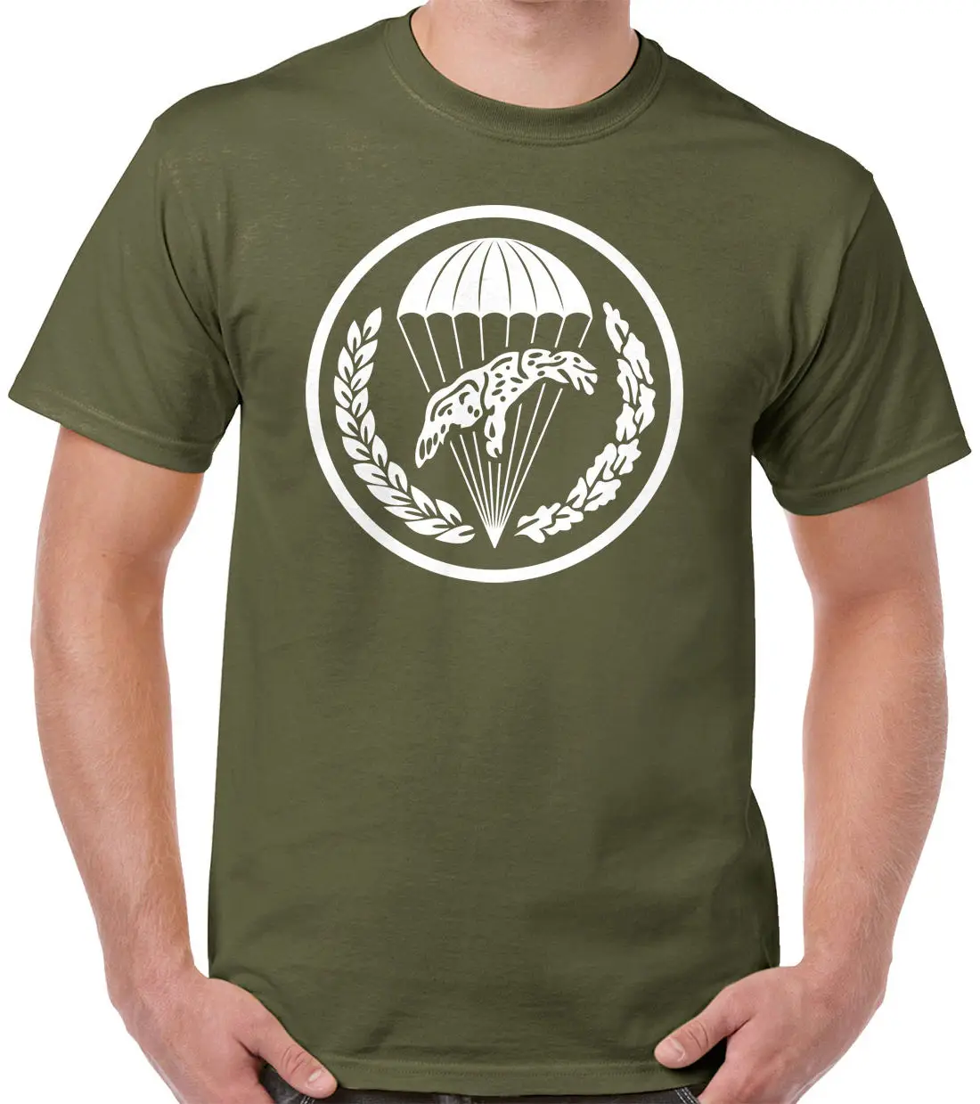 Polish Airborne T-Shirt - 6th Airborne Brigade Poland  Men Funny Casual 100% Cotton Hip Hop Black Top Tees