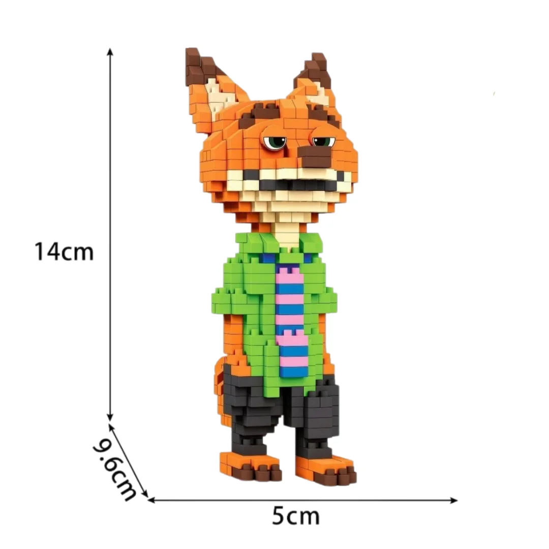 Luxe bouwstenen voor spelletjes, speelgoed, modellen, cartoon wetenschappelijk educatief speelgoed, Halloween Kerst Anime