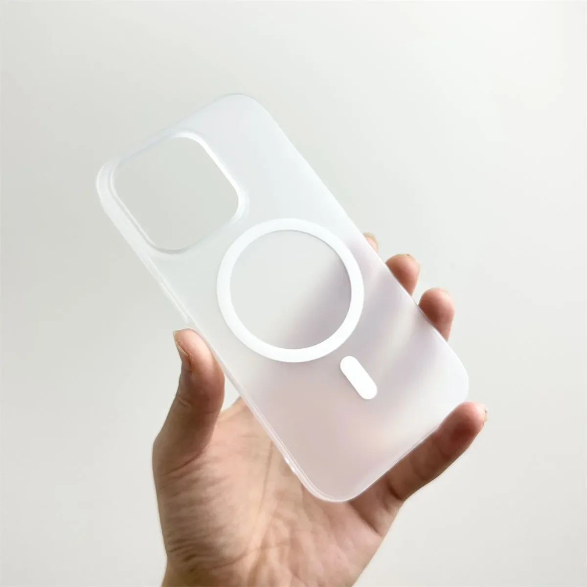 فاخر بسيط ماتي ل Magsafe شحن لاسلكي جراب هاتف آيفون 11 12 13 14 15 16 17 الهواء برو ماكس زائد الوفير Y2K غطاء