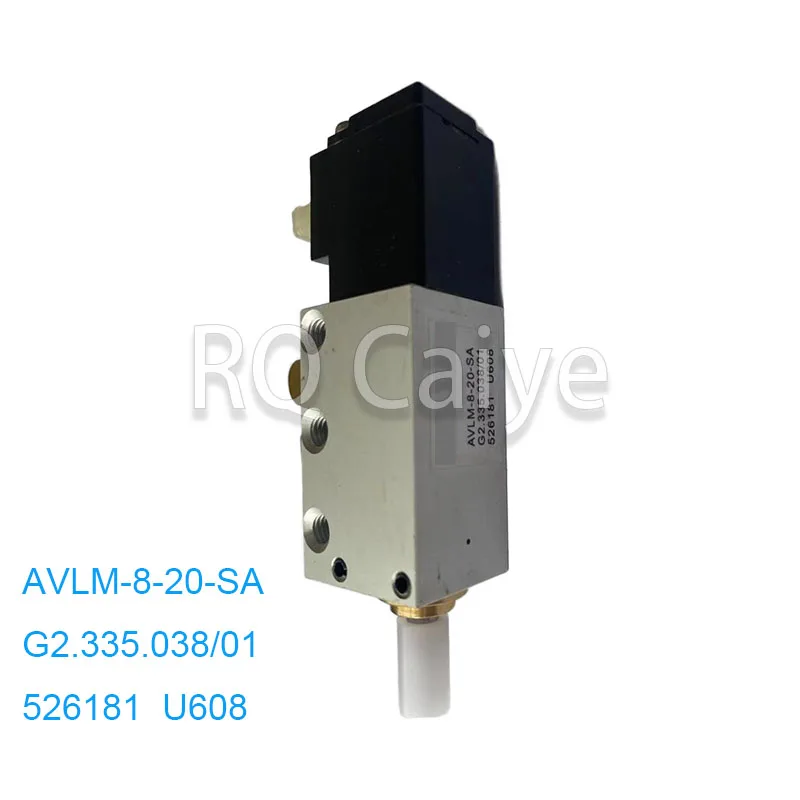 

G2.335.038/01 AVLM-8-20-SA Электромагнитный клапан цилиндра G2.335.038 для бумаги переднего манометра Heidelberg SM52