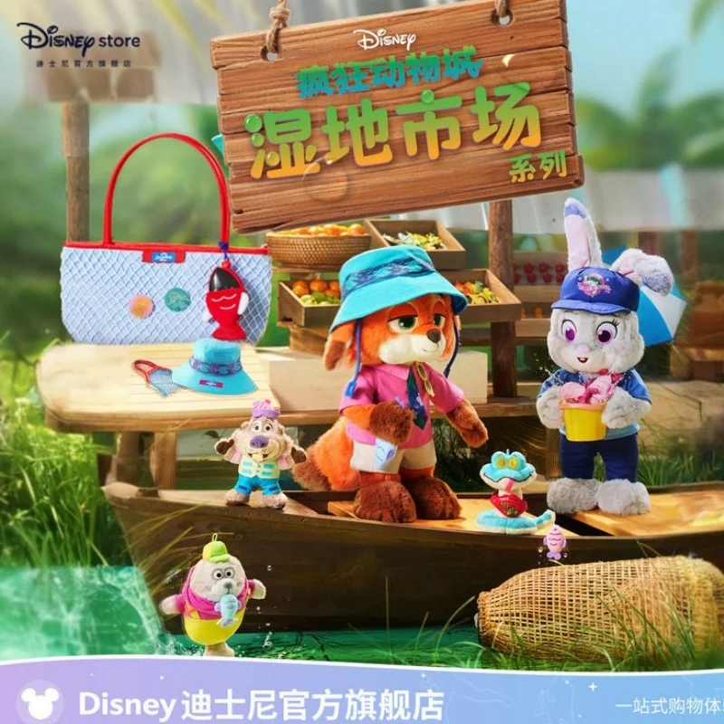 

Серия Disney Zootopia Wet Market: Плюшевые брелоки с Ником, Джуди и Гэри - Коллекционный сувенир-подарок