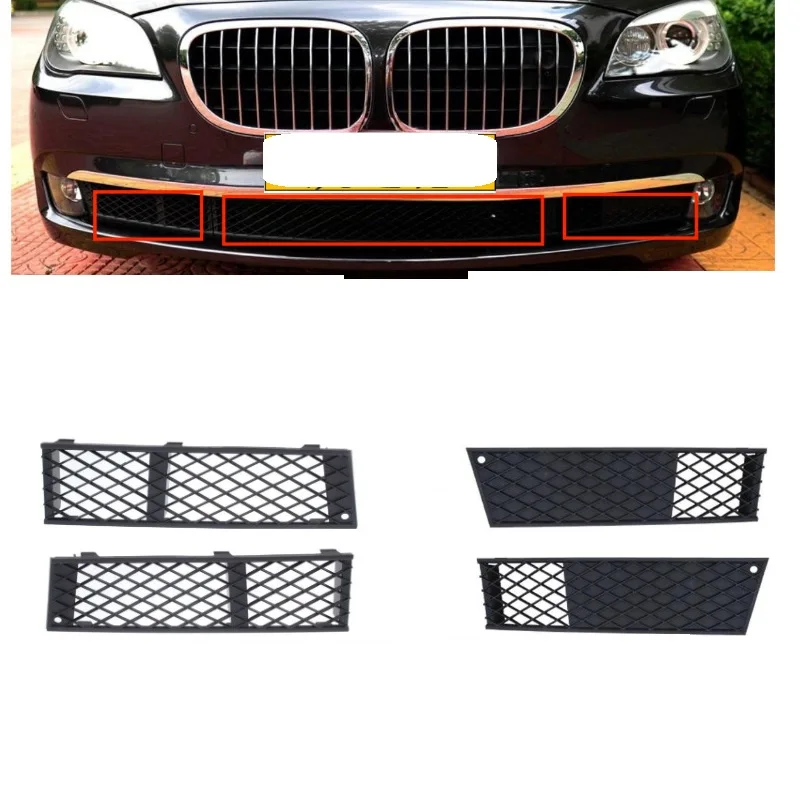 Front bumper grille cover For BMW 7 Series F02 OEM 51117184149 51117184150 51117186505 51117186506