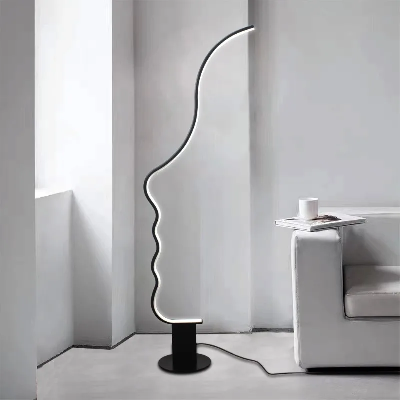

Face Floor Lamp RGBCW LED Minimalist Floor Lights for Bedroom, Living Room, Dinning Room