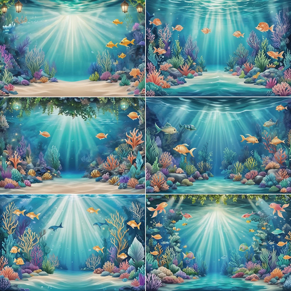 

MOON.QG Fairytale Flower Garden Photography Backdrop Cartoon Colorful Castle Photocall Background Child Studio Photocall Props