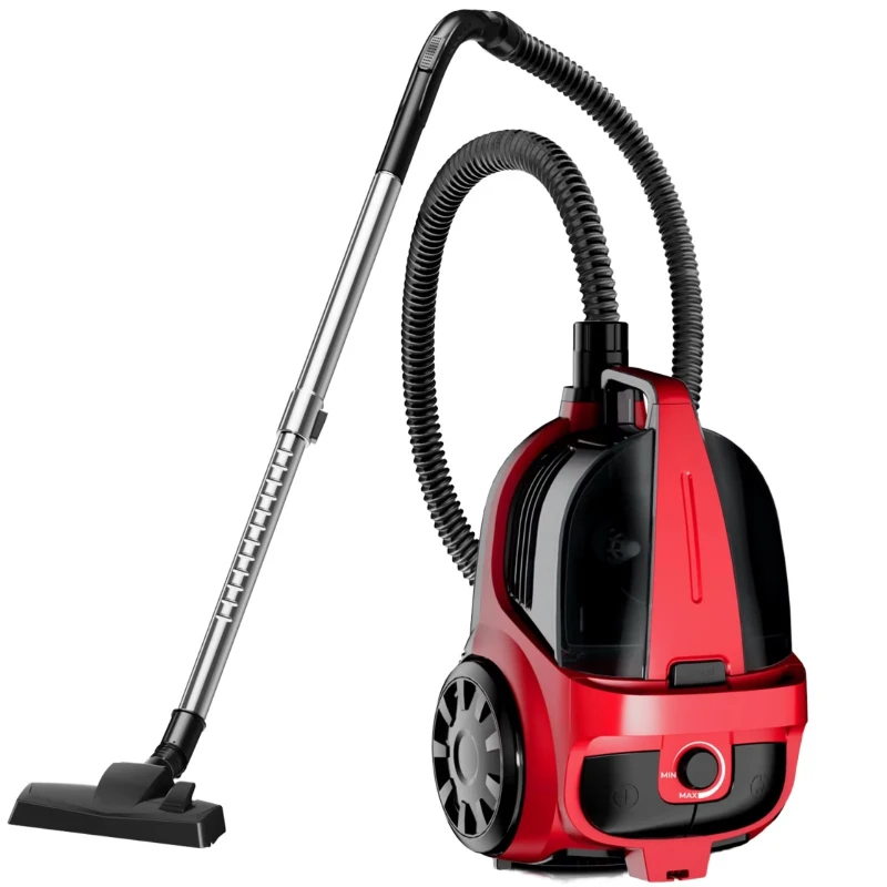 1600W tank vacuum cleaner, bagless 45kPa strong suction 4L dust cup, adjustable speed 5 tool accessories, light HEPA filter