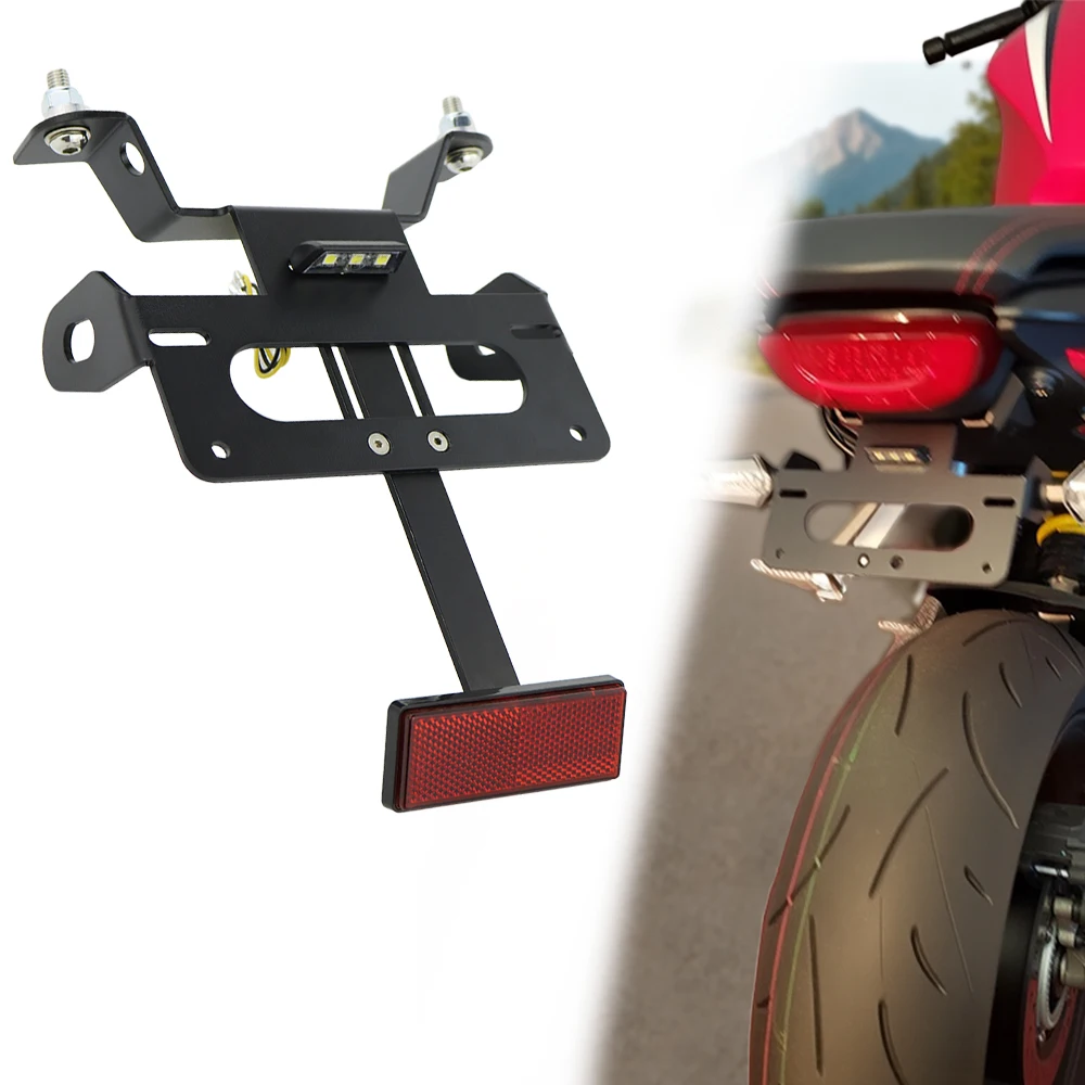 

Подходящий для Honda CB650R CBR650R CB650R Neo Sports Cafe 2019 2020 держатель номерного знака Кронштейн задний хвост аккуратный крыло Устранитель комплект