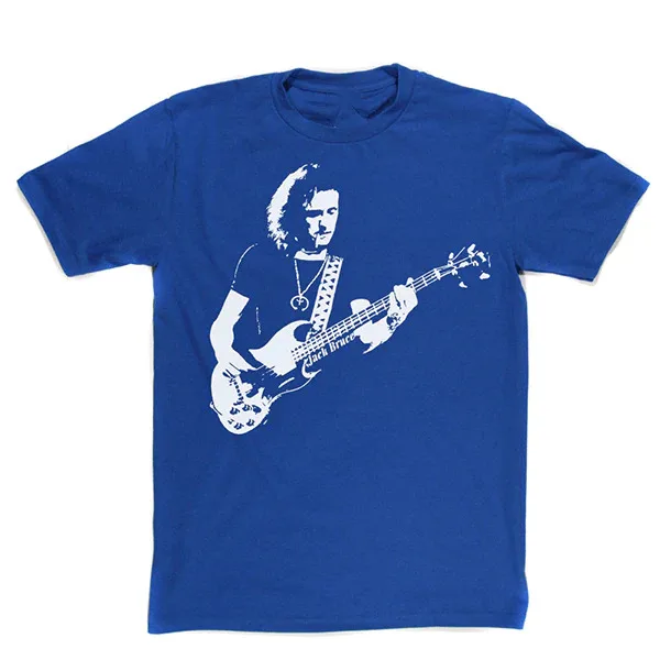 

JACK BRUCE Cream Band Guitarist Shirt Classic Men Royal Blue S-5XL LI491