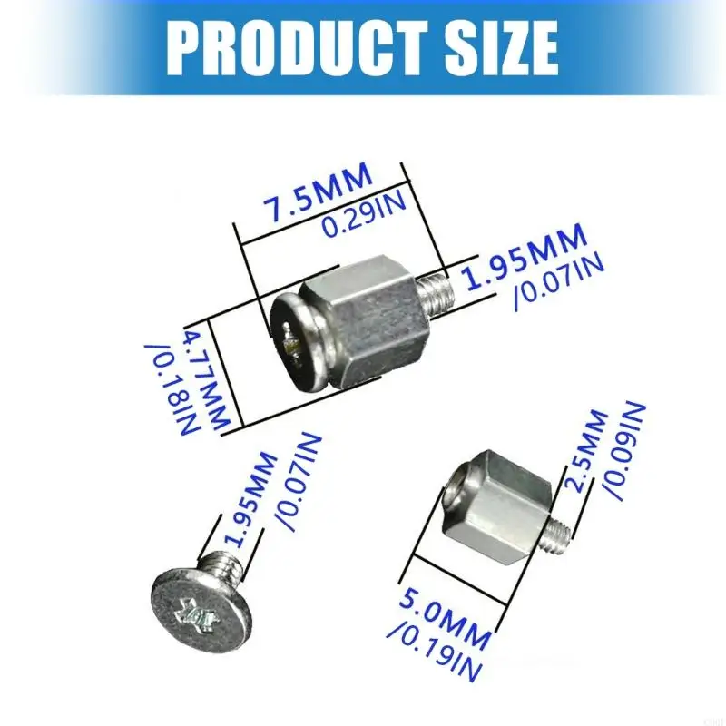 C90F 컴퓨터 빌드 용 정확한 드라이버가있는 M.2 나사