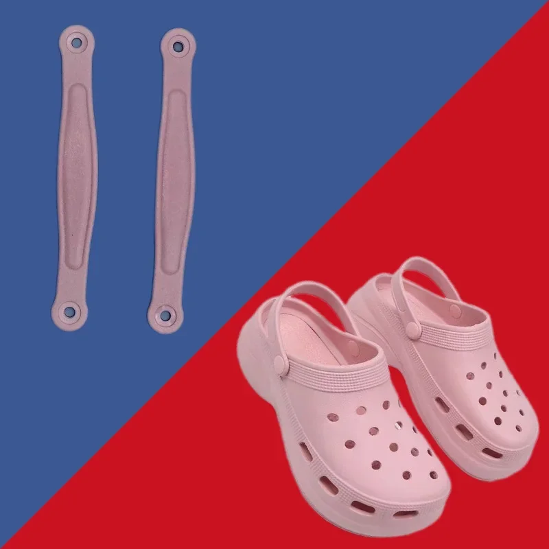 1 زوج المبيعات الساخنة الأحذية سحر الإكسسوارات الكلاسيكية تصميم الأحذية حزام الظهر حذاء للحديقة كعب حزام مع الصنادل انفصال